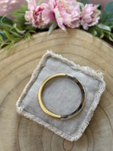 Charger l'image dans la galerie, Jonc en corne feuille d’or ou d’argent