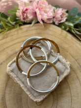 Charger l'image dans la galerie, Jonc en corne feuille d’or ou d’argent