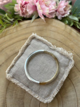 Charger l'image dans la galerie, Jonc en corne feuille d’or ou d’argent