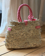 Charger l'image dans la galerie, Panier MARRAKECH rose corail PM