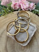 Charger l'image dans la galerie, Jonc en corne feuille d’or ou d’argent