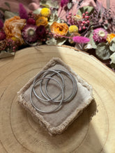 Charger l'image dans la galerie, Jonc Bouddhiste extra-fin argenté