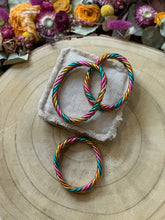 Charger l'image dans la galerie, Jonc Bouddhiste tressé double multicolore