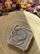 Charger l'image dans la galerie, Jonc Bouddhiste extra-fin argenté