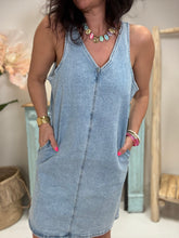Charger l&#39;image dans la galerie, Robe jean 2859
