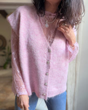 Charger l'image dans la galerie, Ensemble gilet + t-shirt dentelle 8321
