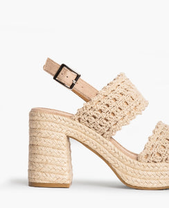 Sandales crochet