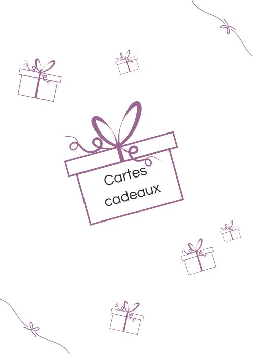 Carte Cadeau à partir de 30€