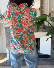 Charger l'image dans la galerie, Chemise 68182 fleurs rouges
