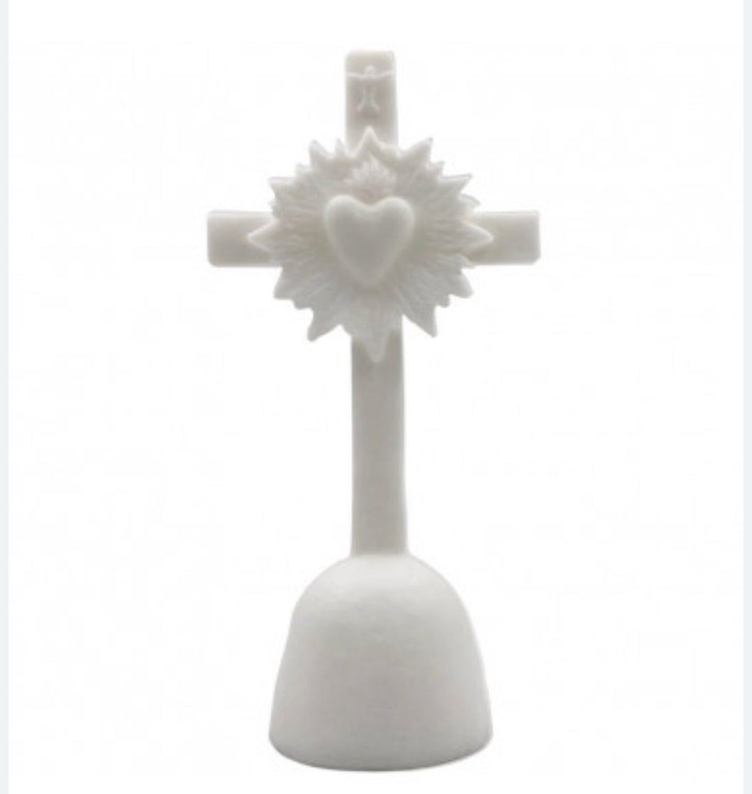 Cœur de lumière blanc