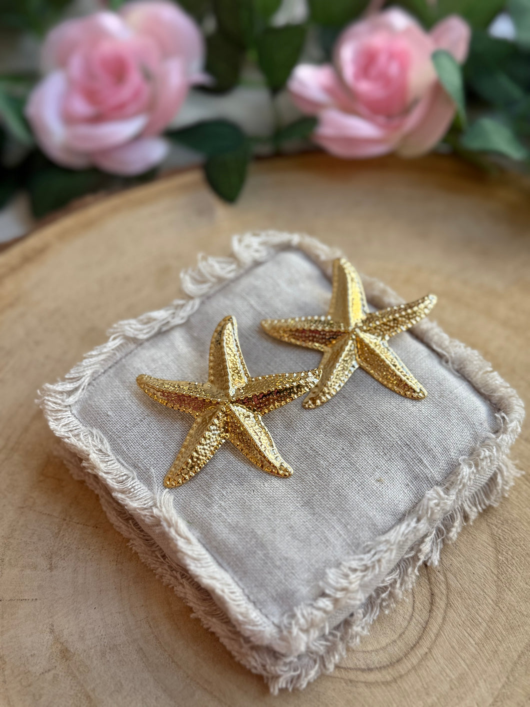 Boucles d’oreilles étoile de mer