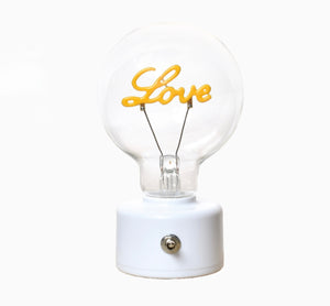 Déco LED Lili love à piles