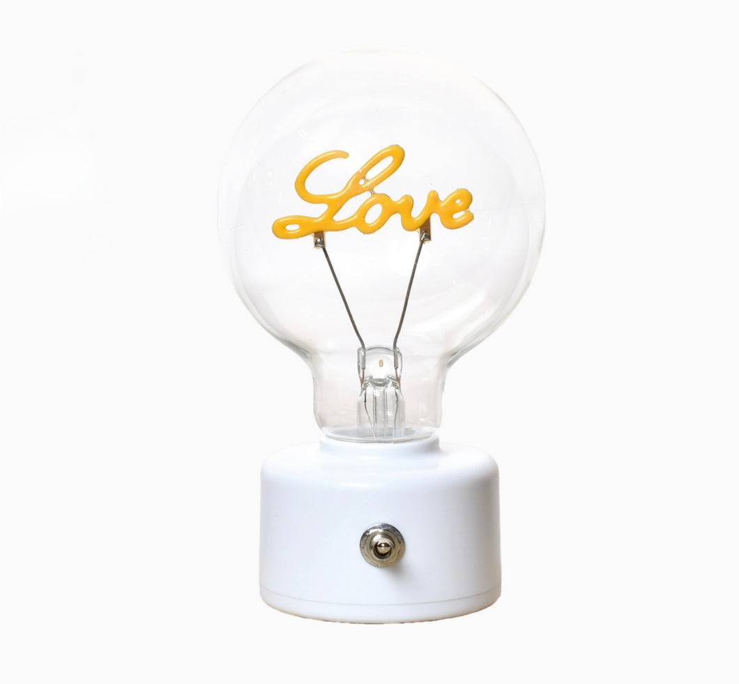 Déco LED Lili love à piles
