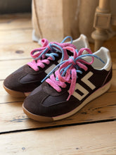 Charger l'image dans la galerie, Baskets JOGGER SPONGY NYLON COFFEE/BUTTER by BACK70
