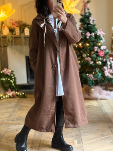 Manteau à capuche