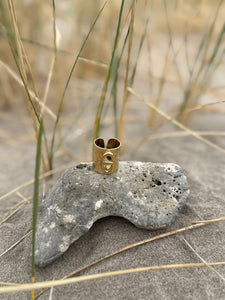 Bague maille marine