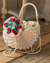 Charger l'image dans la galerie, Chouchou crochet cerises
