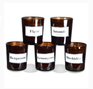 Coffret de 5 bougies Intemporels D4,5 H5cm
