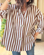 Charger l&#39;image dans la galerie, Chemise 15809 marron
