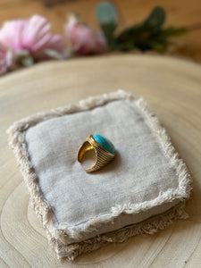 Bague turquoise