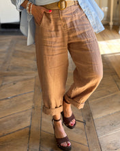 Charger l'image dans la galerie, Pantalon barrel lin

