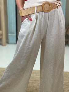 Pantalon lin 6506