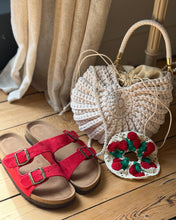 Charger l'image dans la galerie, Chouchou crochet cerises
