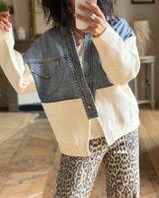 Charger l'image dans la galerie, Veste bi-matière 6022
