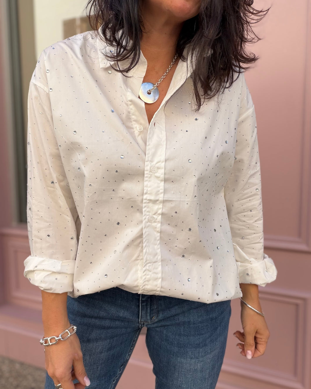 Chemise strass 80866
