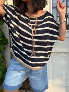Pull à rayures 25252