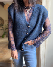 Charger l'image dans la galerie, Ensemble gilet + t-shirt dentelle 8321
