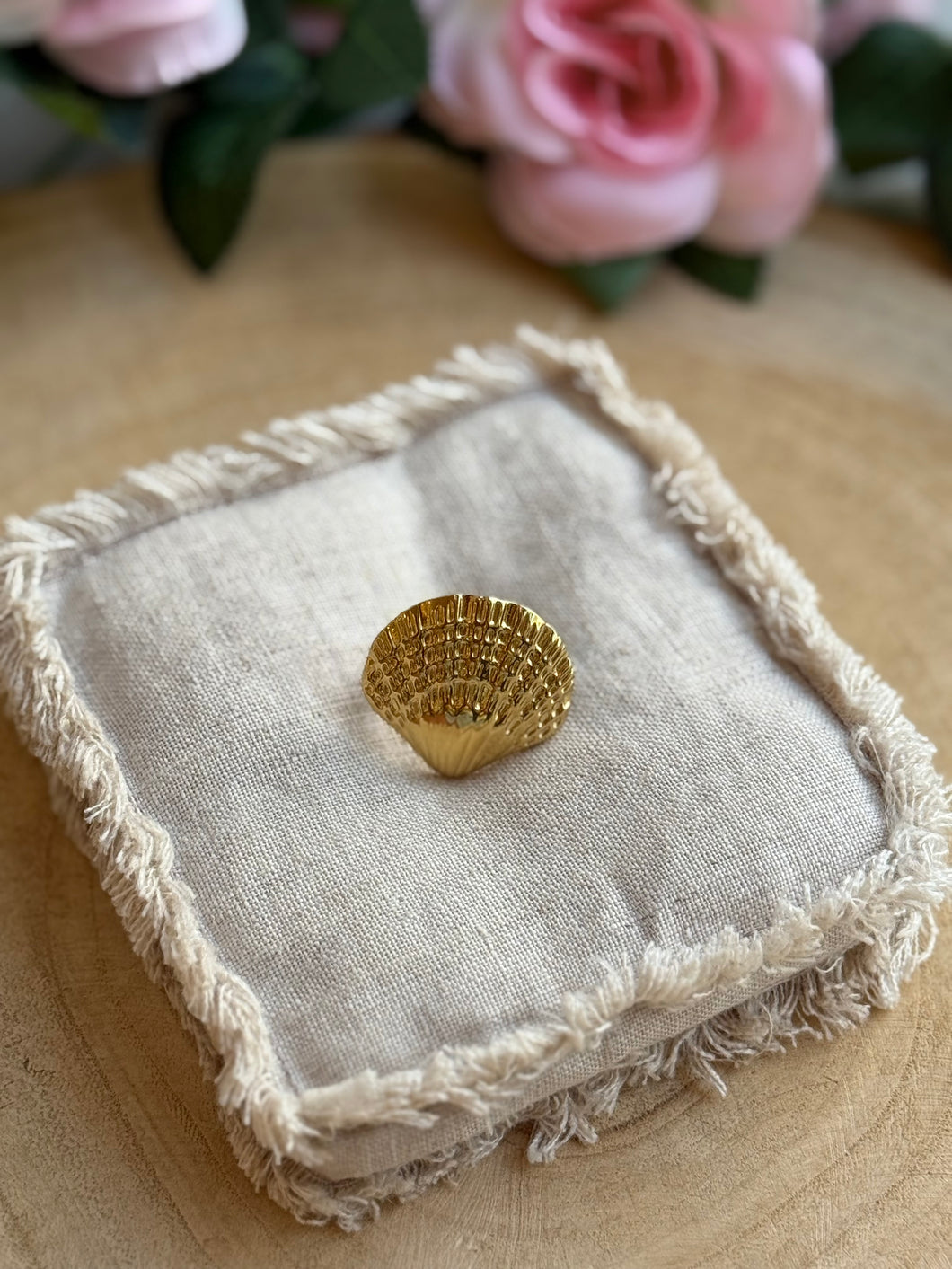 Bague coquillage
