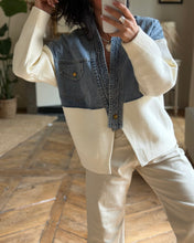 Charger l'image dans la galerie, Veste bi-matière 6022
