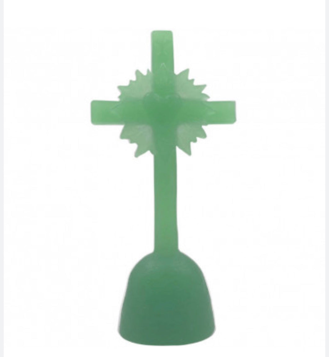 Cœur de lumière céladon