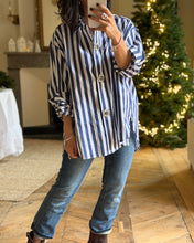 Charger l&#39;image dans la galerie, Chemise 15809 bleue
