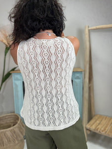 Debardeur crochet 35229