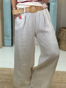 Pantalon lin 6506