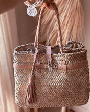 Charger l'image dans la galerie, Panier MARRAKECH NUDE paillettes GM
