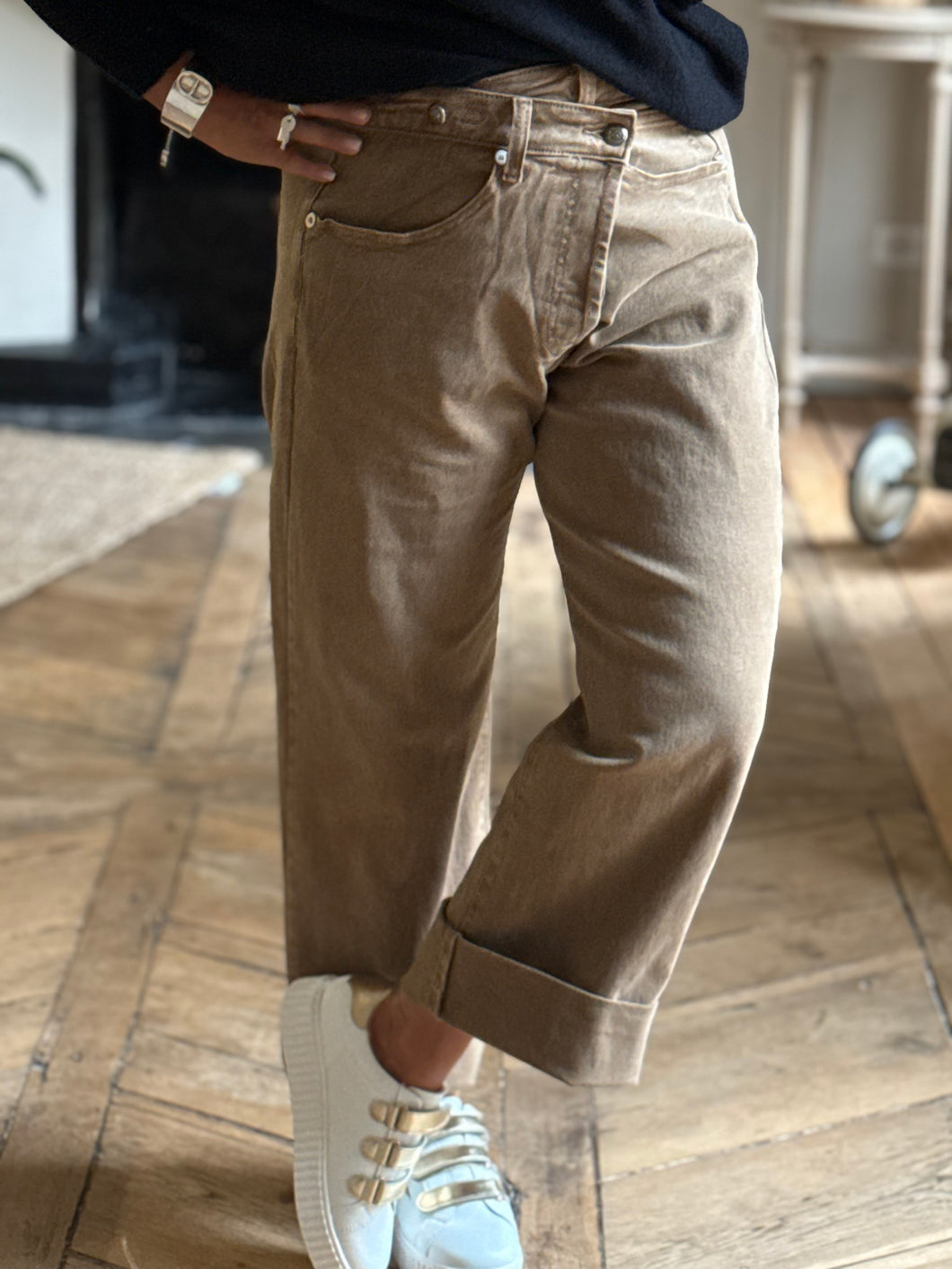 Jean taupe 98723
