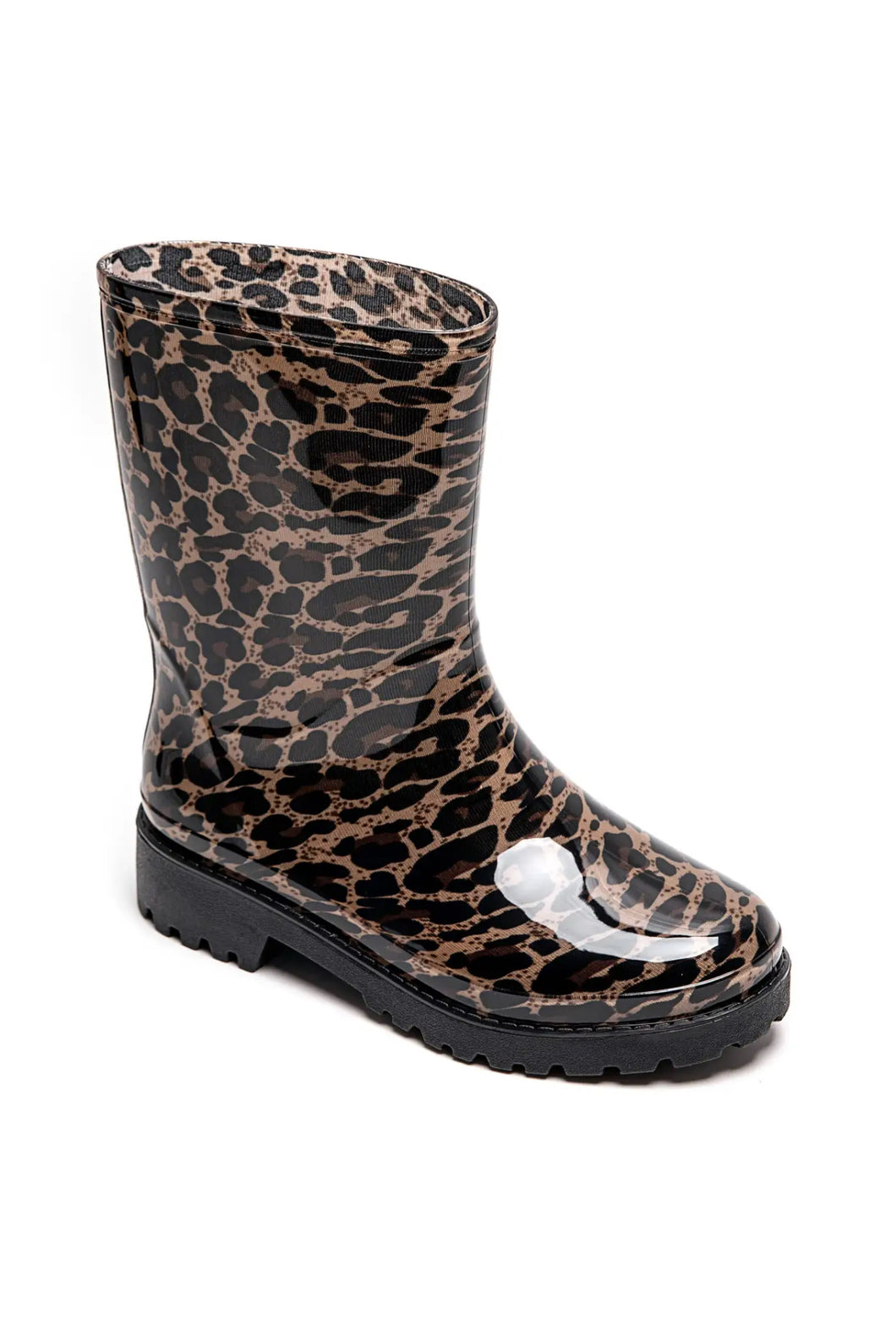 Bottes de pluie léopard
