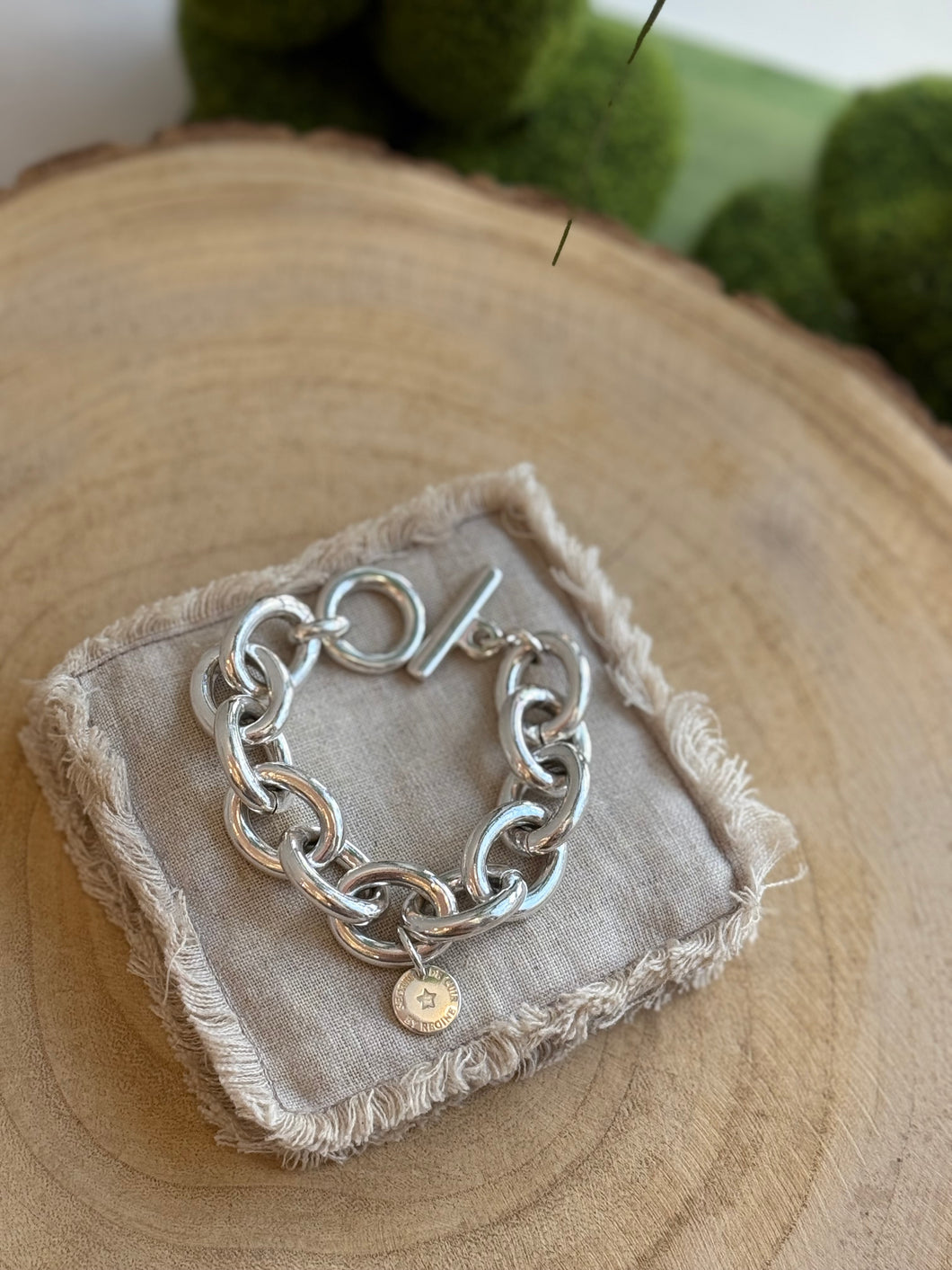 Bracelet grosses mailles 637