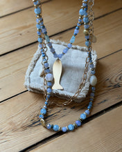 Charger l'image dans la galerie, Collier 3 rangs poisson
