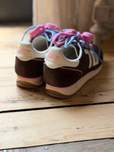 Charger l'image dans la galerie, Baskets JOGGER SPONGY NYLON COFFEE/BUTTER by BACK70
