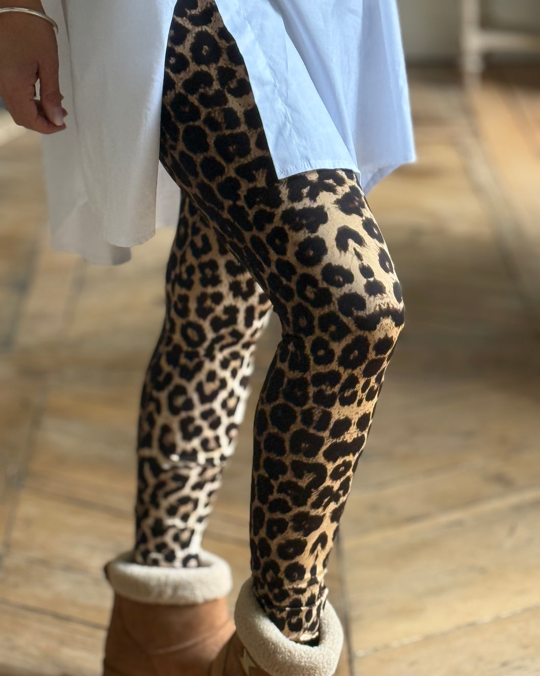 Legging léopard