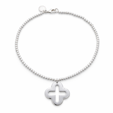 Charger l'image dans la galerie, Collier perles 1430 4 feuilles
