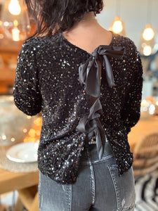 Gilet sequins 6801