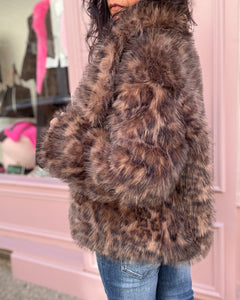 Veste léopard 8008