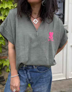 Blouse gaze 6525