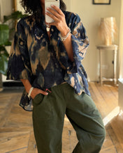 Charger l'image dans la galerie, Blouse PANDORA ZAPDOS marine by BANDITAS
