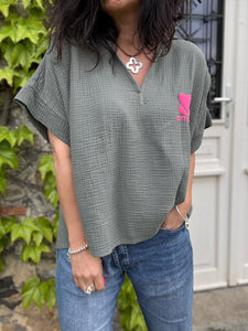 Blouse gaze 6525
